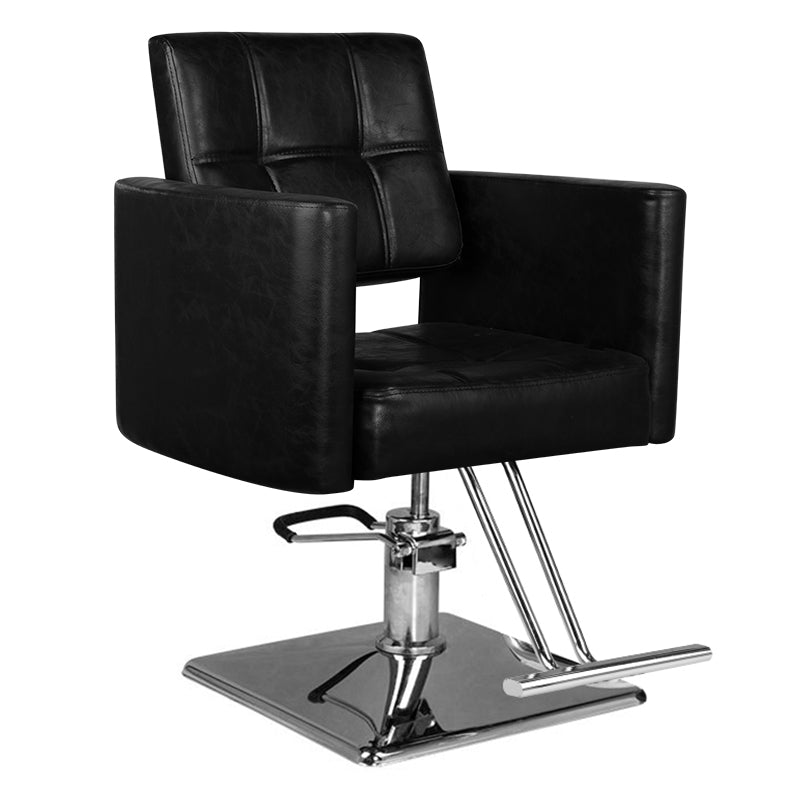 Friseurstuhl Hair System SM344 Schwarz 1