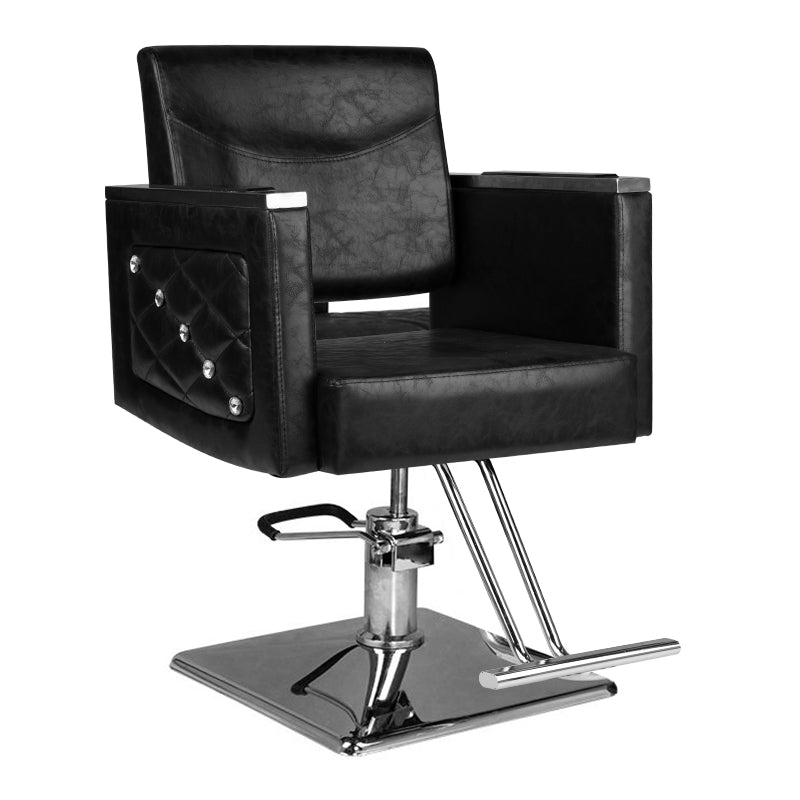 Friseurstuhl Hair System SM363 Schwarz 1