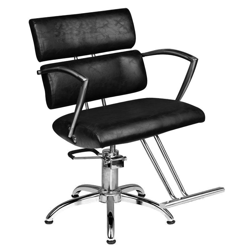 Friseurstuhl Hair System SM362-1 Schwarz 1