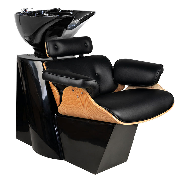 Friseur Waschbecken Gabbiano Florence Schwarz