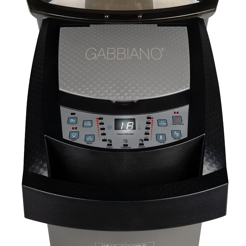 Haardampfer mit Stativ Gabbiano 408D mit aktiver Ozonisierung Schwarz - Bild 5