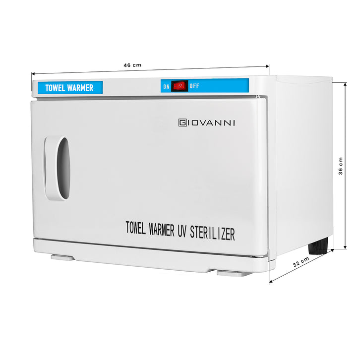 Handtuchwärmer mit UV-C Sterilisator 16L 200W Weiß - Bild 4