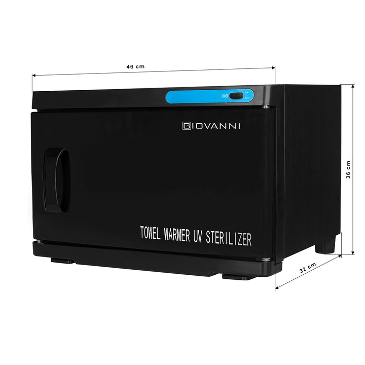 Handtuchwärmer mit UV-C Sterilisator 16L 200W Schwarz - Bild 4