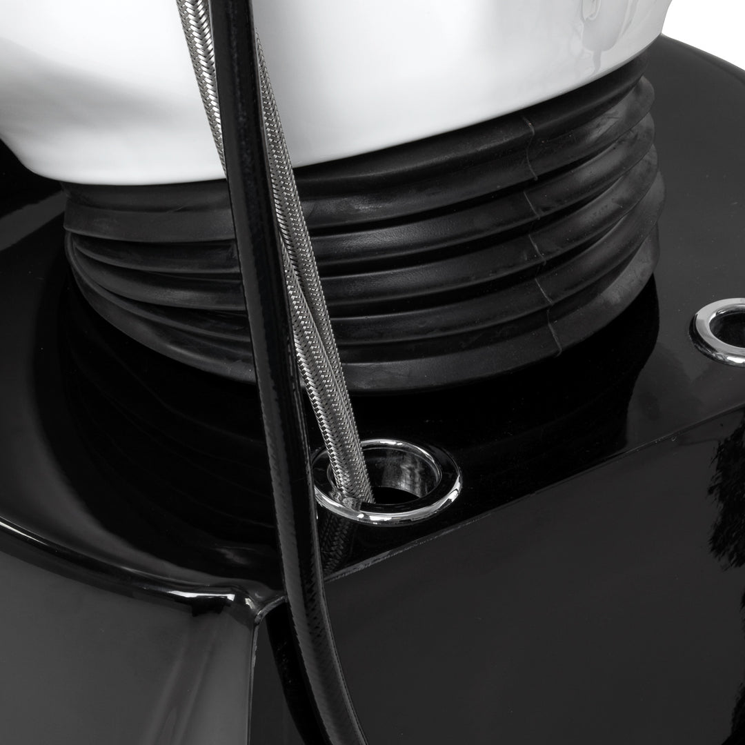 Friseur Waschbecken Gabbiano Ankara Grau - Bild 6
