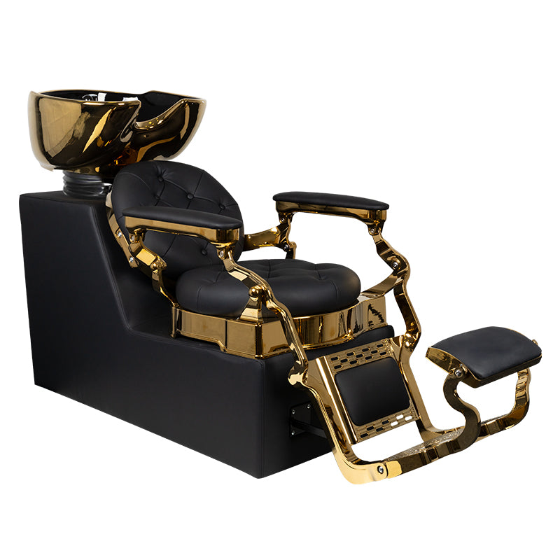 Waschanlage Gabbiano Claudius Gold-Schwarz 1