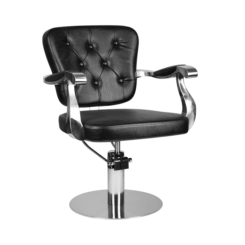 Friseurstuhl Gabbiano Molise Schwarz 1