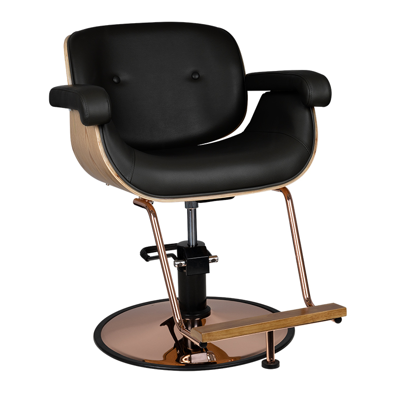 Friseurstuhl Gabbiano Venezia Schwarz