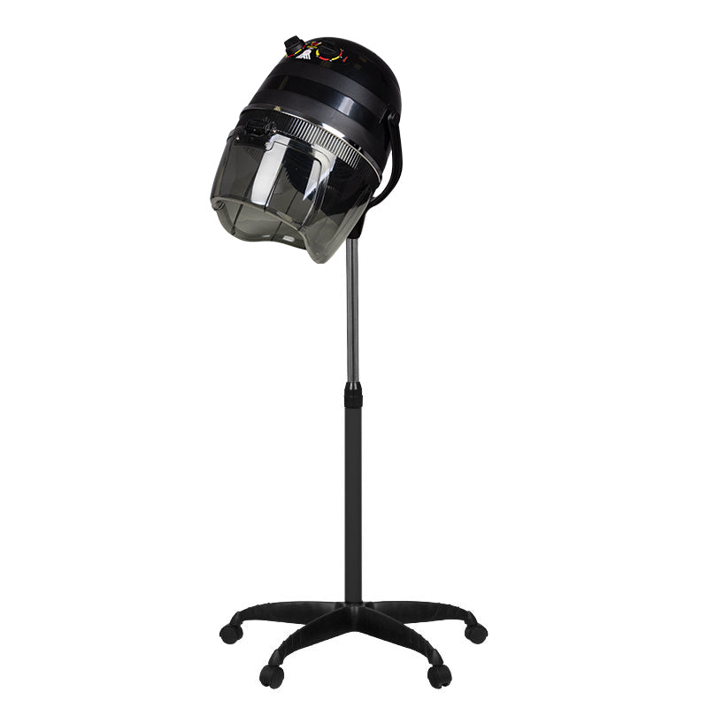 Trockenhaube mit Stativ Gabbiano 1600 Single Speed Schwarz