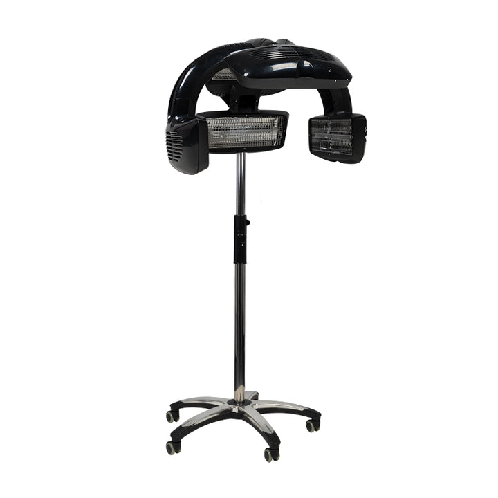 Infrarothaube Trockenhaube mit Stativ Gabbiano 628 Schwarz - Bild 3