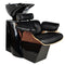 Friseur Waschbecken Gabbiano Florence Walnuss Schwarz