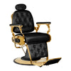 Barberstuhl Gabbiano Francesco Gold Schwarz