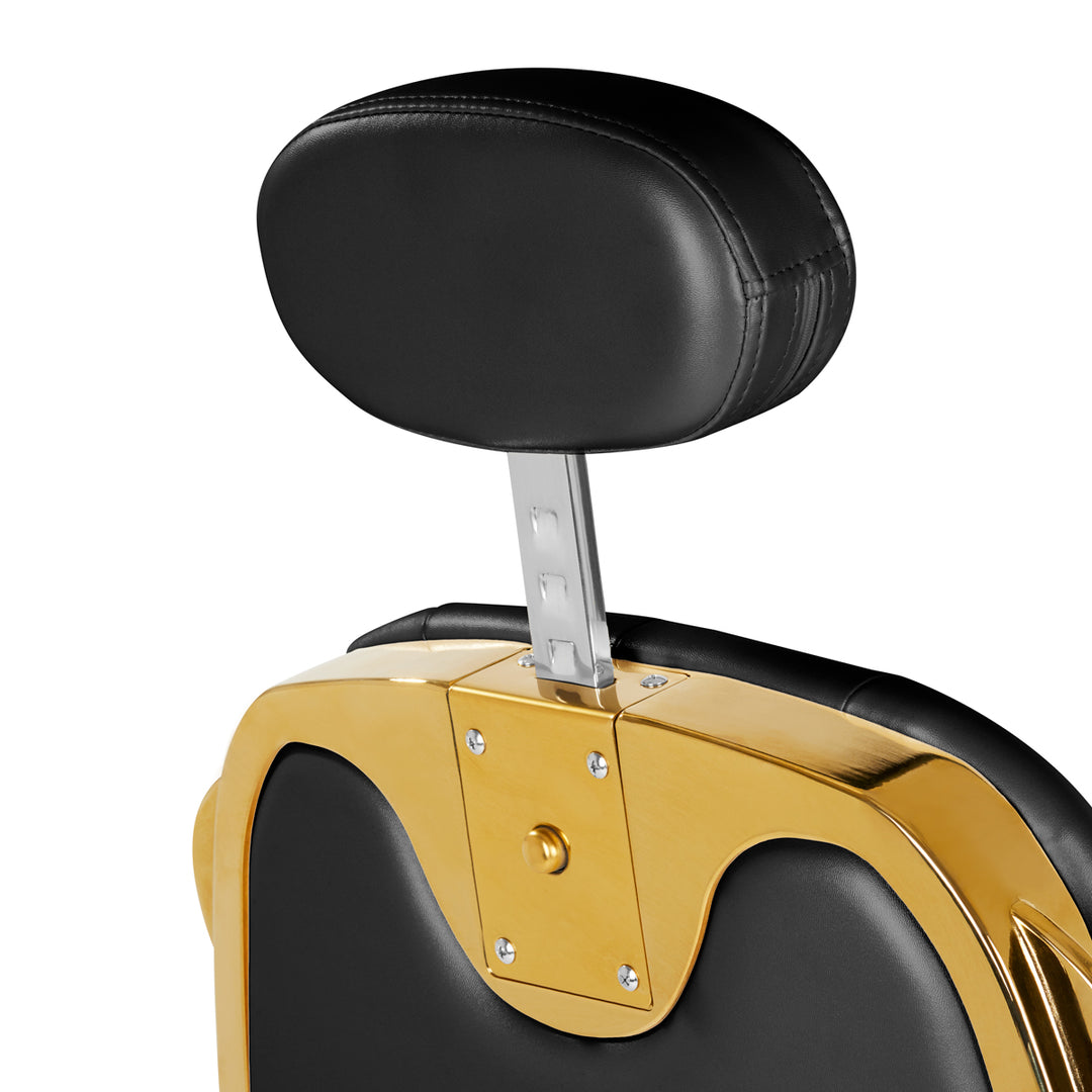 Barberstuhl Gabbiano Francesco Gold Schwarz - Bild 6