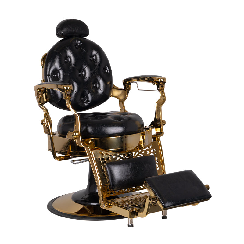 Barberstuhl Gabbiano Tito Schwarz 1