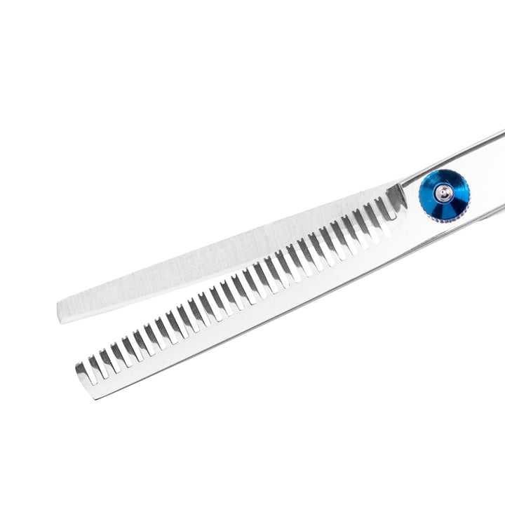Effilierschere Snippex 6 Zoll Silber-Blau - Bild 2