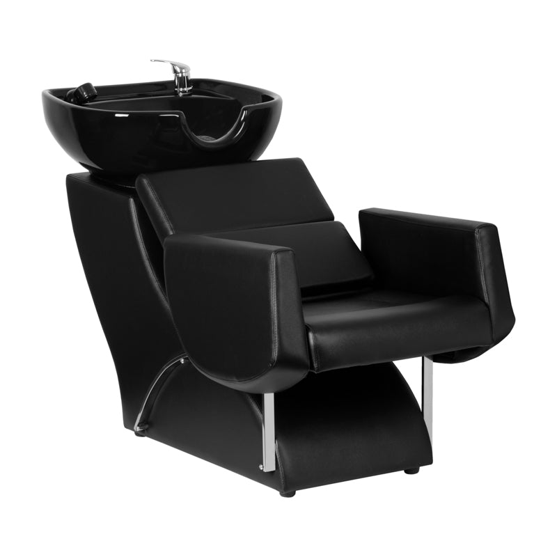 Friseur Waschbecken Gabbiano Santiago Schwarz