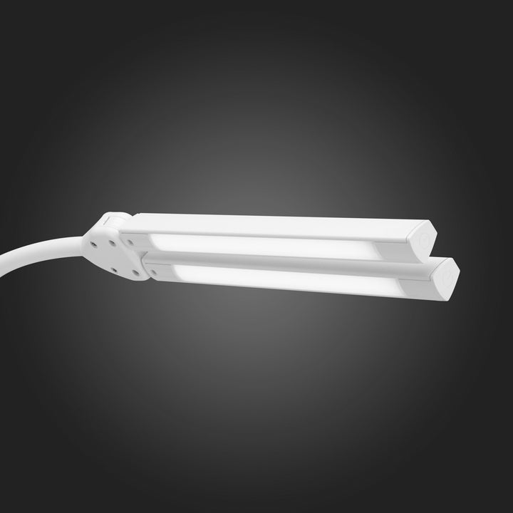 Kosmetiklampe LED mit Stativ und einstellbarer Lichtintensität Glow 6019 Weiß - Bild 4