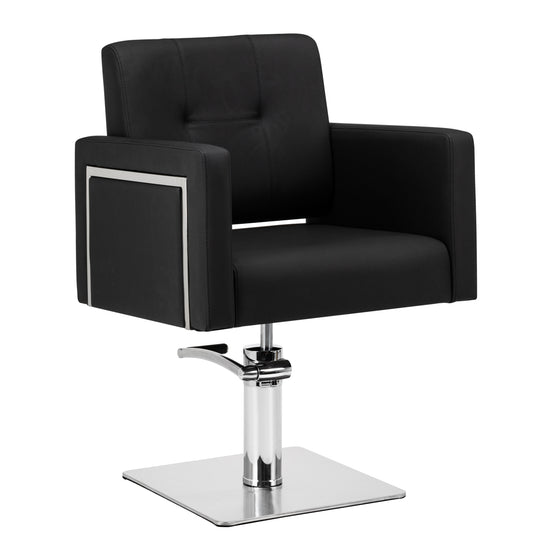 Friseurstuhl Gabbiano Bergamo Schwarz