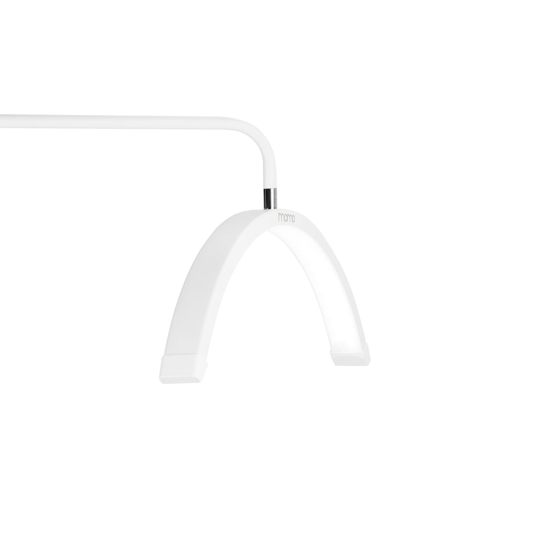 Wimpernlampe LED mit Stativ und einstellbarer Farb- und Lichtintensität Momo Moon MX6 Weiß - Bild 6
