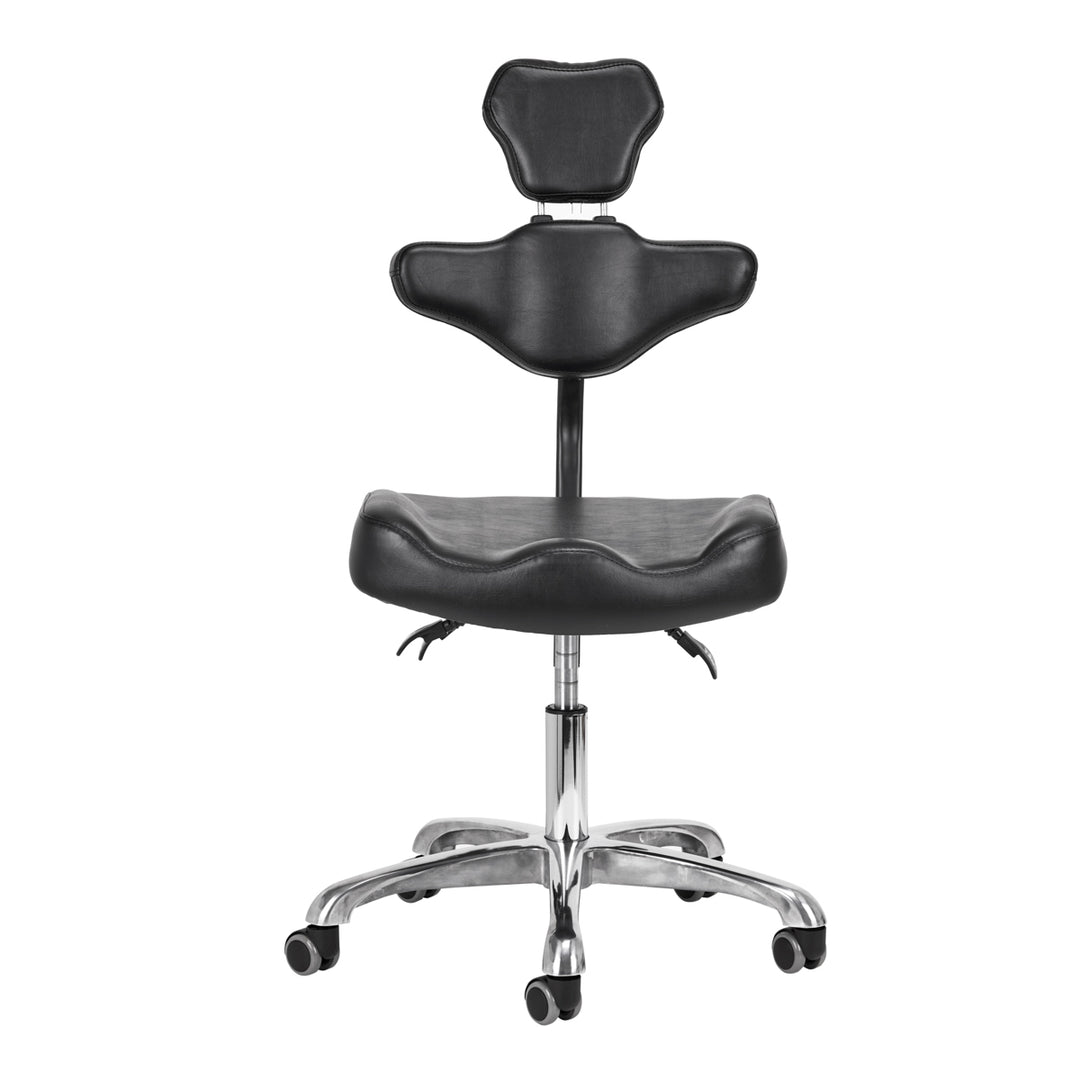 Rollhocker Höhenverstellbar Pro Ink 973 Schwarz - Bild 5
