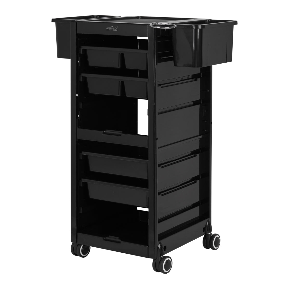 Friseurwagen Gabbiano 68A Schwarz