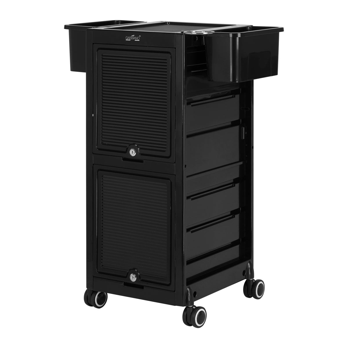 Friseurwagen Gabbiano 68C Schwarz