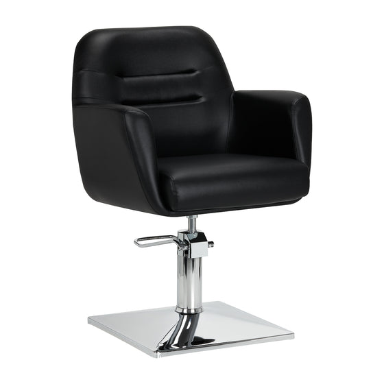 Friseurstuhl Gabbiano Monaco Schwarz