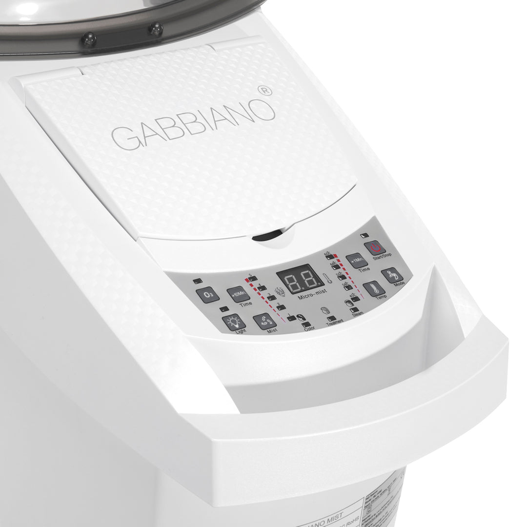 Haardampfer mit Stativ Gabbiano 408D mit aktiver Ozonisierung Weiß - Bild 11