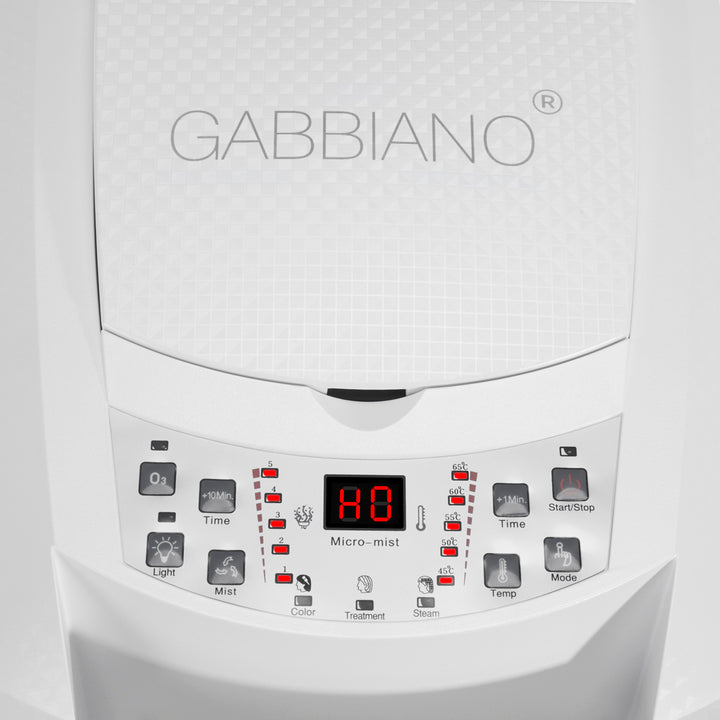 Haardampfer mit Stativ Gabbiano 408D mit aktiver Ozonisierung Weiß - Bild 15