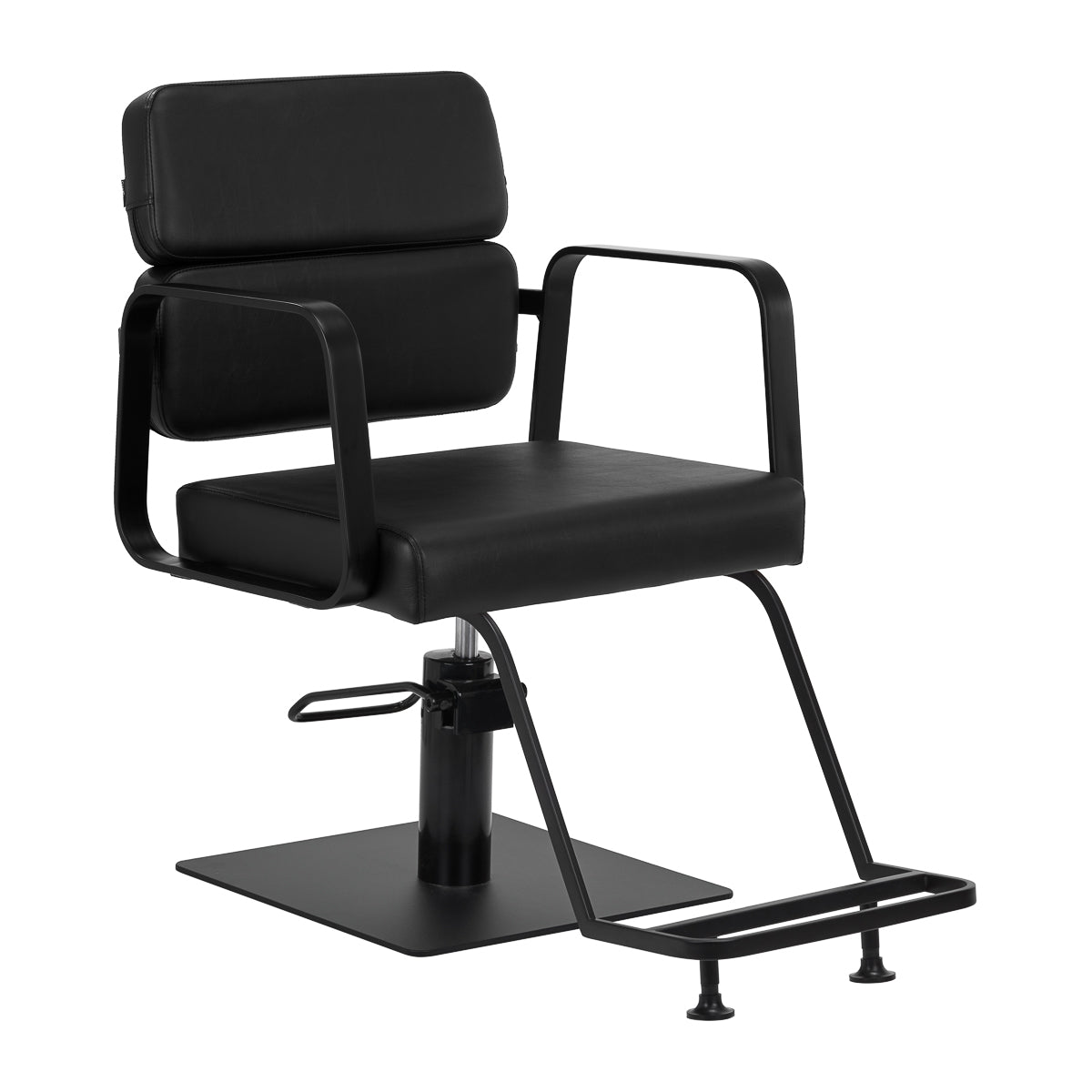 Friseurstuhl Gabbiano Porto Schwarz-Schwarz