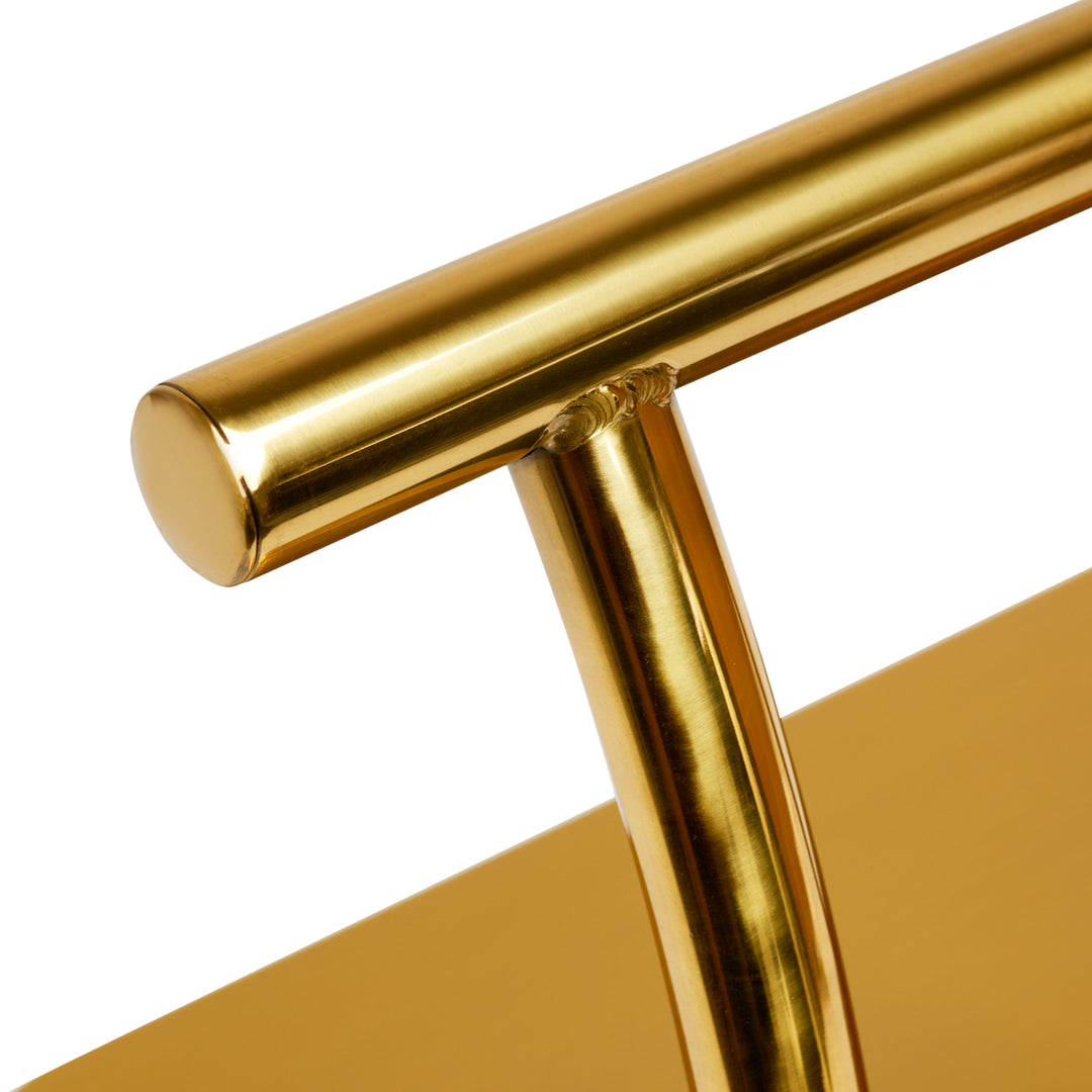 Fußstütze Friseur Gabbiano L005S Gold - Bild 3