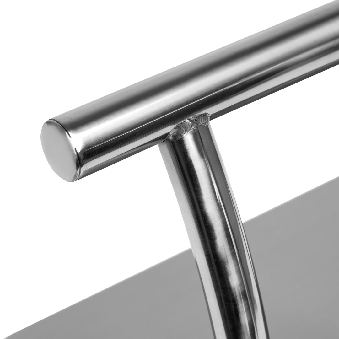 Fußstütze Friseur Gabbiano L005S Silber - Bild 3