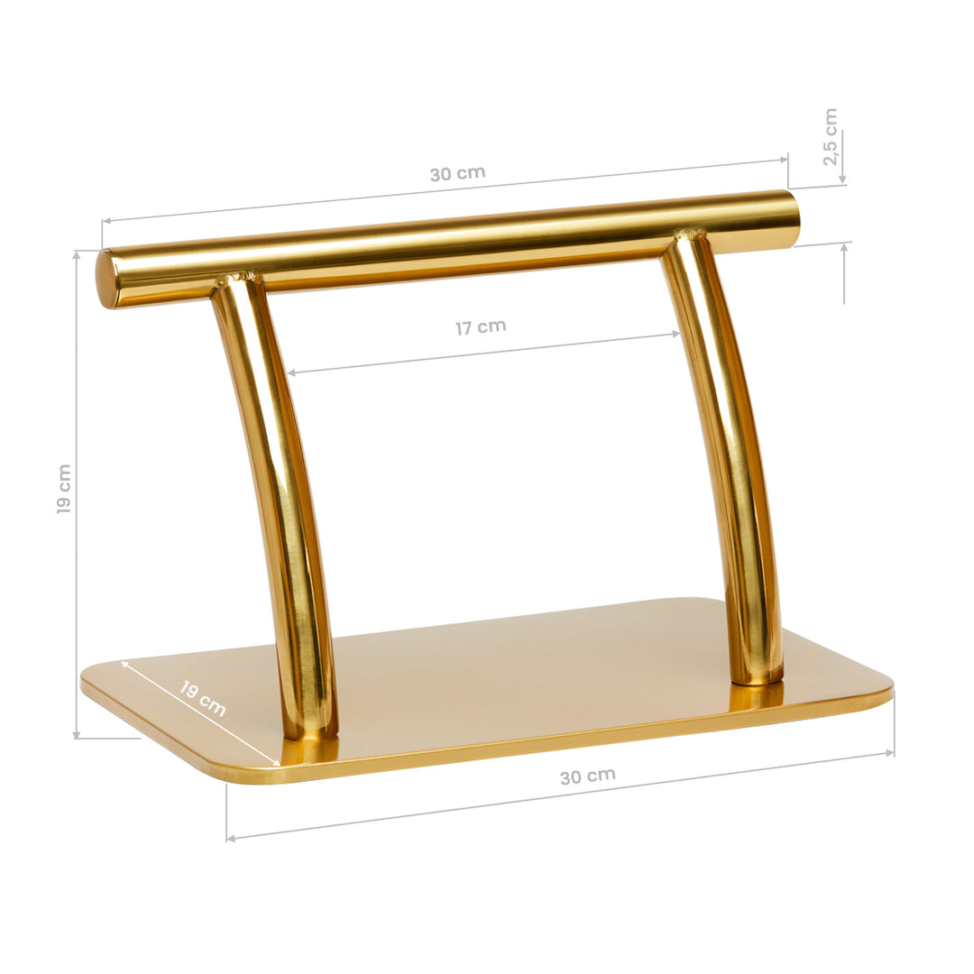 Fußstütze Friseur Gabbiano L005S Gold - Bild 5