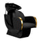 Friseur Waschbecken Gabbiano Malaga Gold-Schwarz