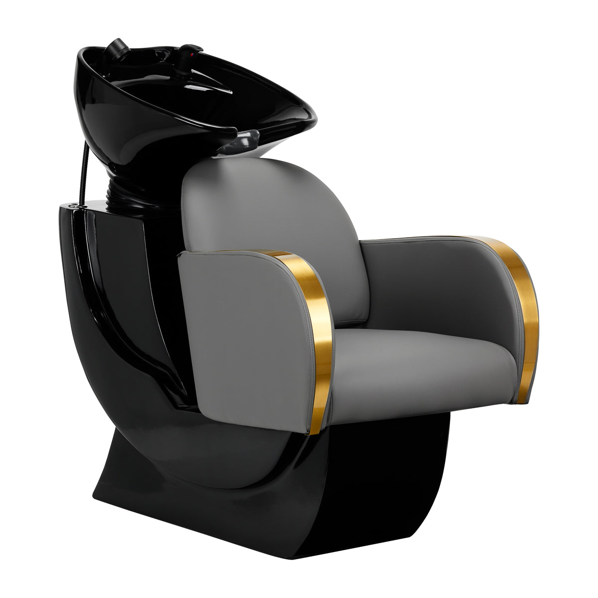 Friseur Waschbecken Gabbiano Malaga Gold-Grau