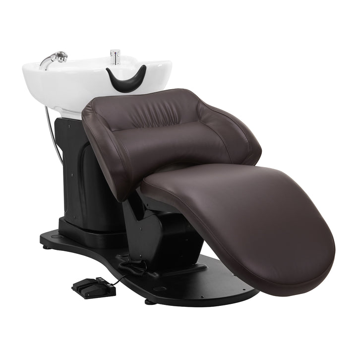 Friseur Waschbecken Gabbiano Elektrisch Trycho Braun