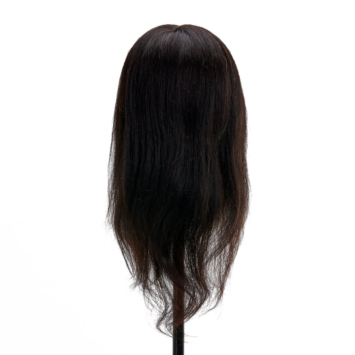Frisierkopf Gabbiano WZ1 Echthaar 30 cm Schwarz - Bild 4