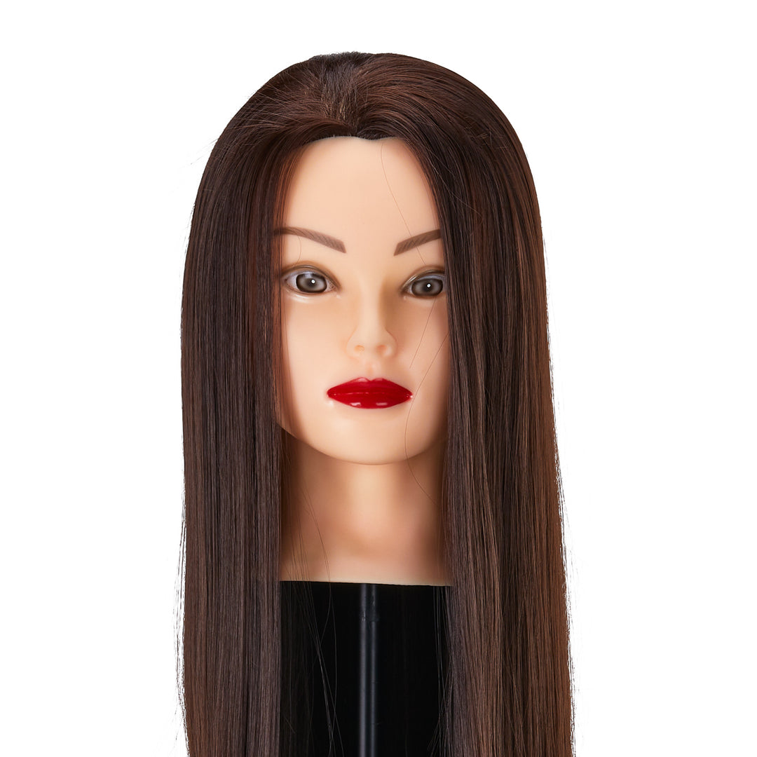 Frisierkopf Gabbiano WZ2 Kunsthaar 55 cm Braun