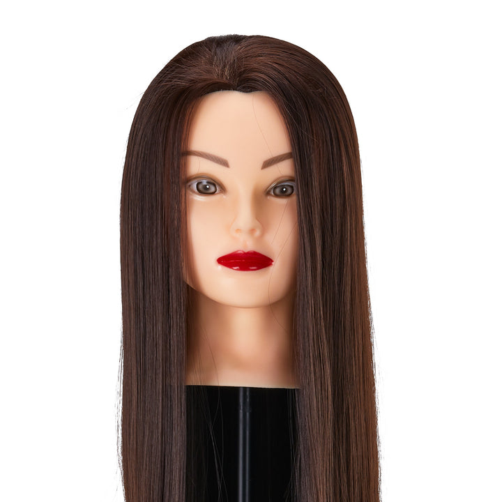 Frisierkopf Gabbiano WZ2 Kunsthaar 55 cm Braun