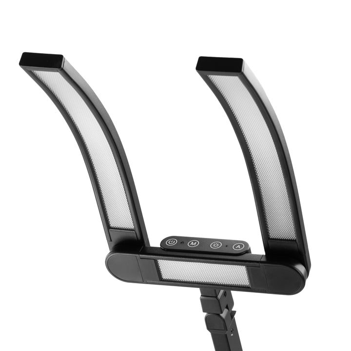 LED-Lampe mit Klemme und einstellbarer Farb- und Lichtintensität Glow L05 Schwarz - Bild 4