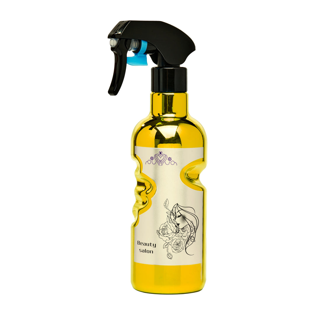 Friseur Sprühflasche Shine Gold