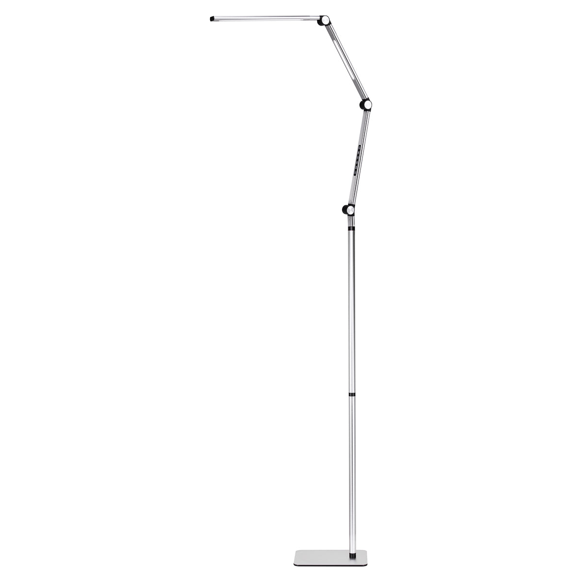 LED-Lampe mit Stativ und einstellbarer Farb- und Lichtintensität Yoga 22W Silber
