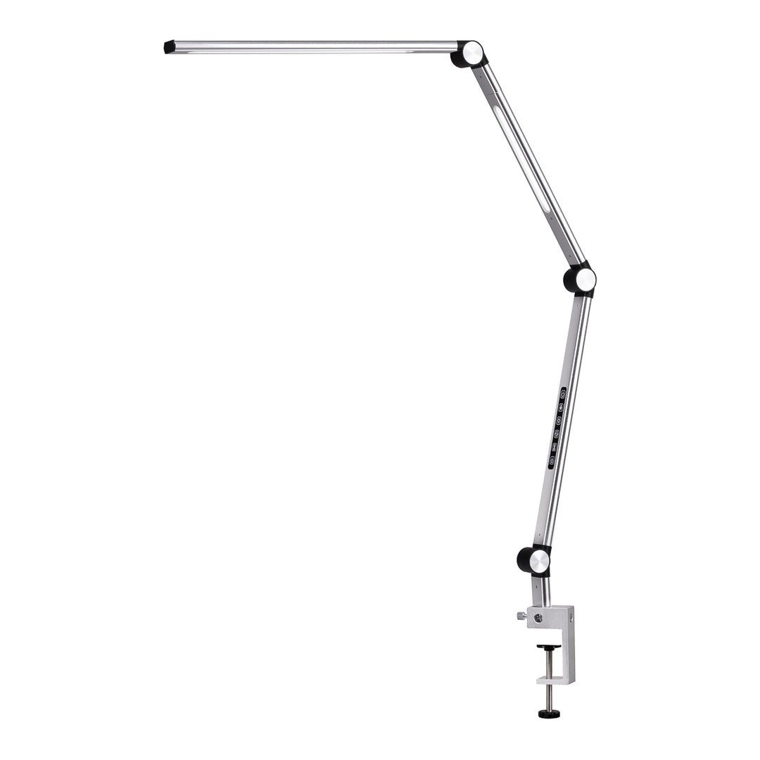 LED-Lampe mit Stativ und einstellbarer Farb- und Lichtintensität Yoga 22W Silber - Bild 2