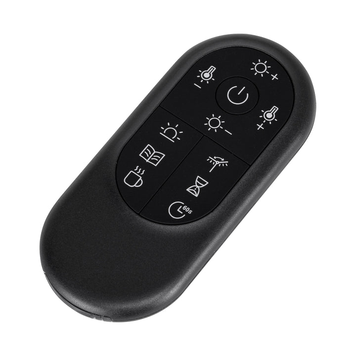 LED-Lampe mit Stativ und einstellbarer Farb- und Lichtintensität Yoga 22W Silber - Bild 6