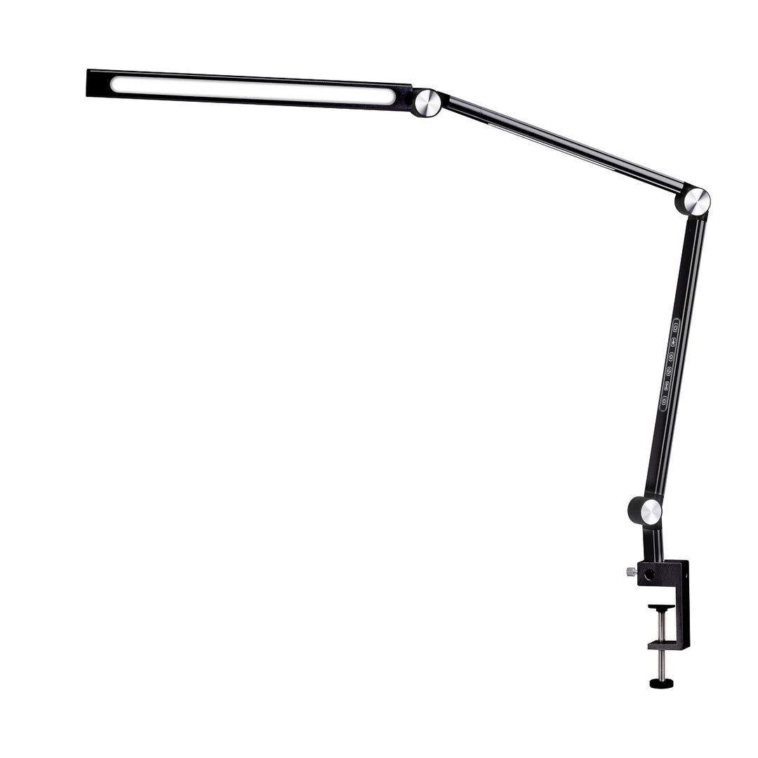 LED-Lampe mit Stativ und einstellbarer Farb- und Lichtintensität Yoga 22W Schwarz - Bild 4