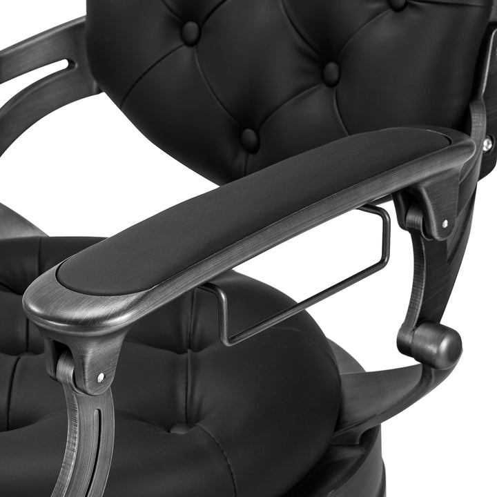 Barberstuhl Gabbiano Niccolo Schwarz - Bild 10