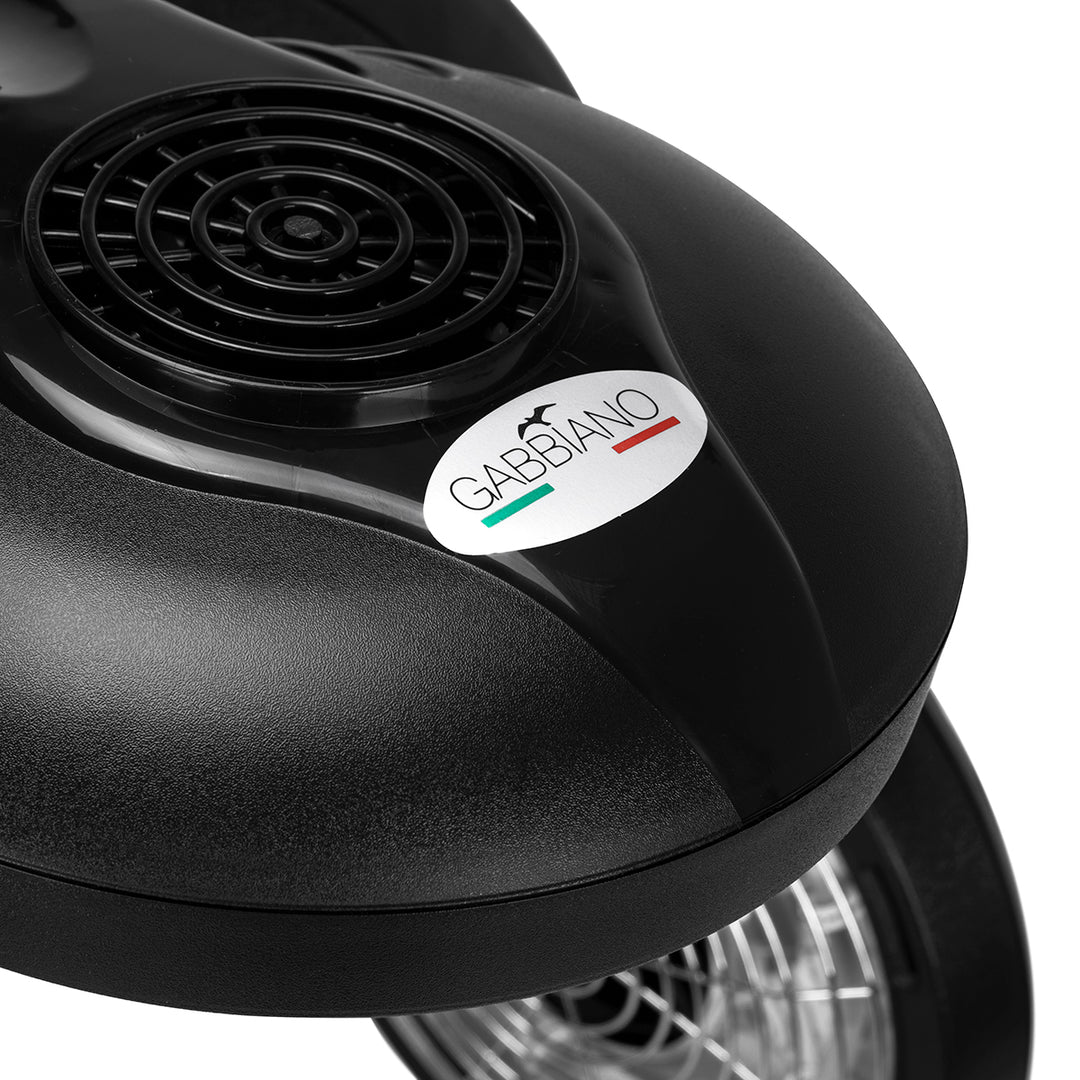 Infrarothaube Trockenhaube mit Wandarm Gabbiano GD-505W Schwarz - Bild 5