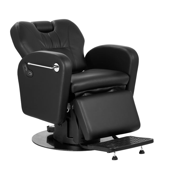 Barberstuhl Elektrisch Gabbiano Baron Schwarz 2