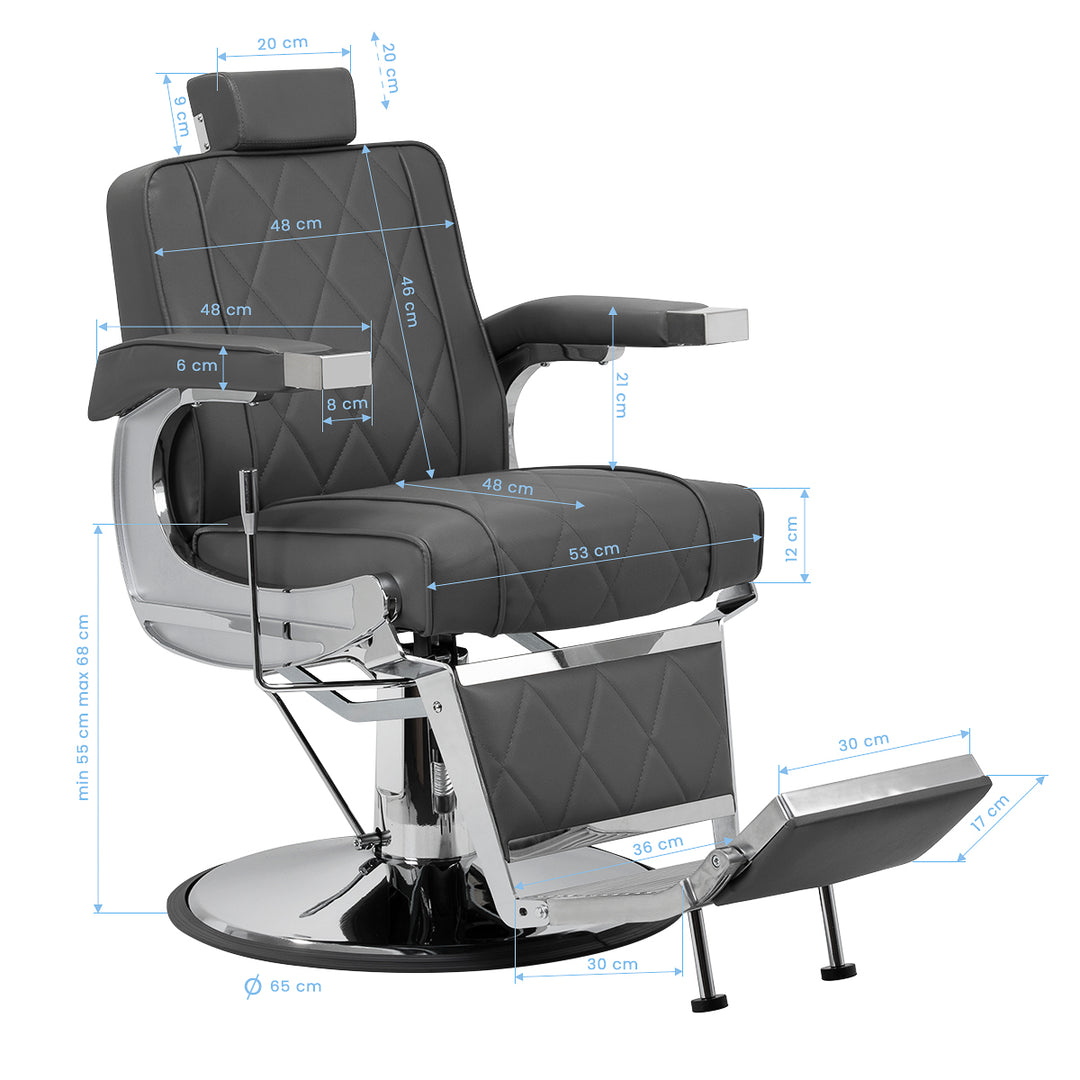 barberstuhl hair system bm88066 grau 17