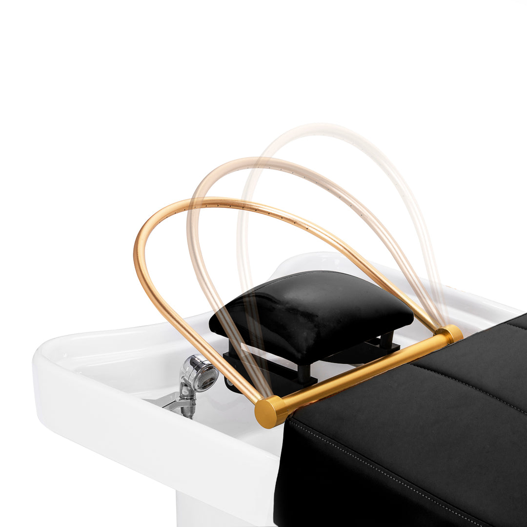 Waschanlage Gabbiano Head Spa 017 Liege Schwarz 7