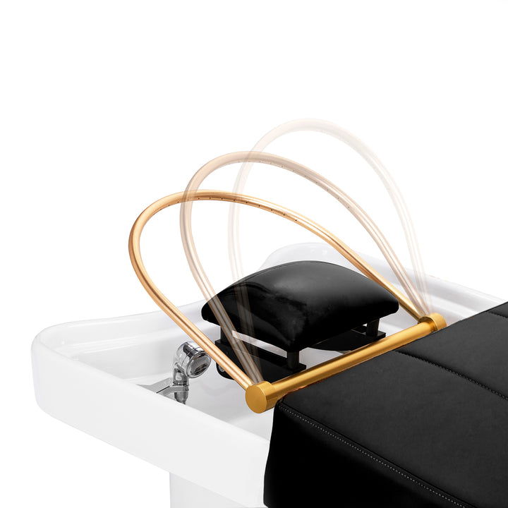 Waschanlage Gabbiano Head Spa 017 Liege Schwarz 7